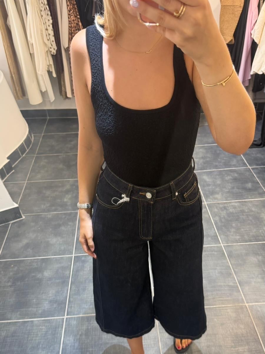 Body Texturé CALVI Noir