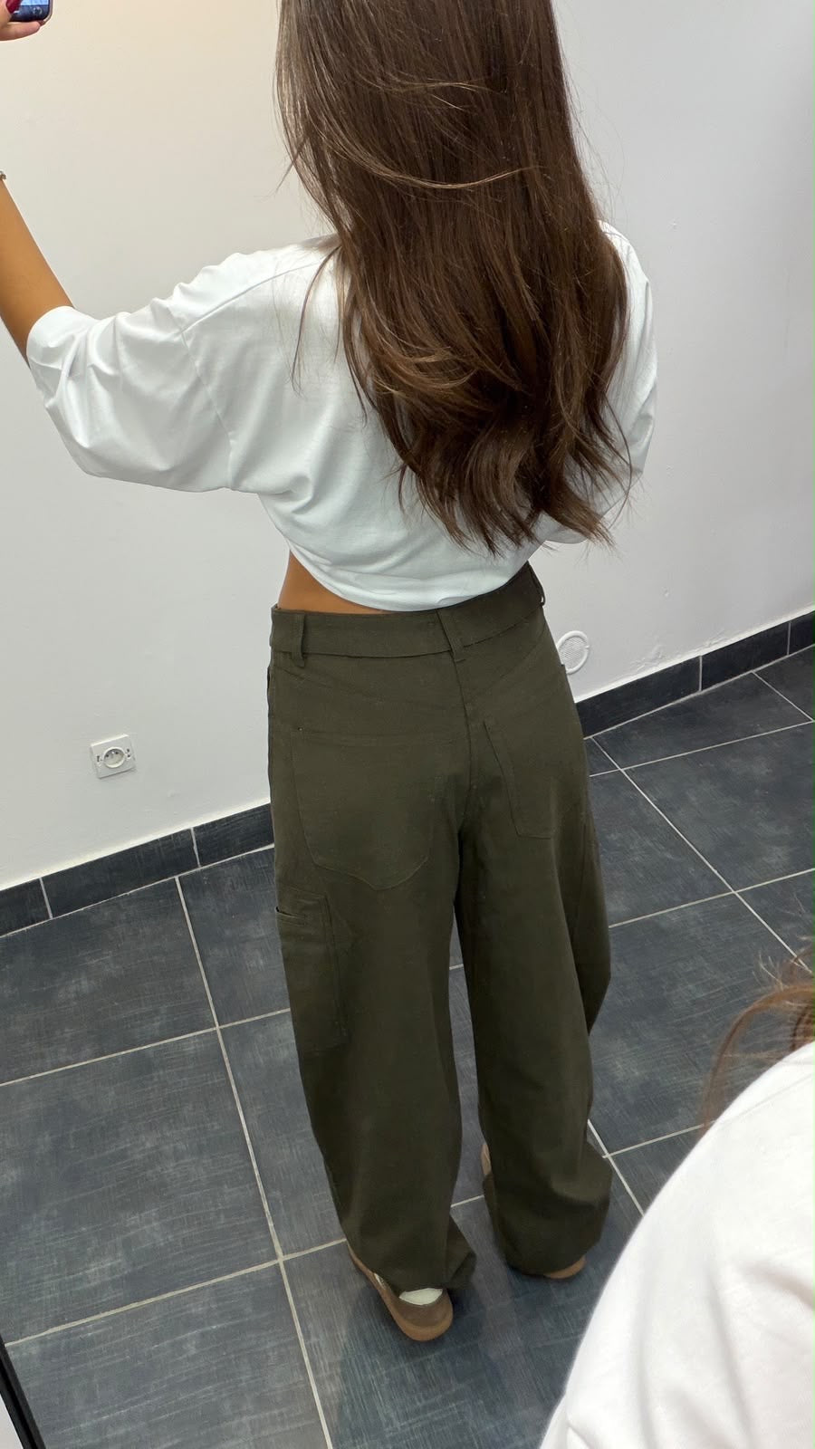 Pantalon Cargo revisité RICKY Kaki