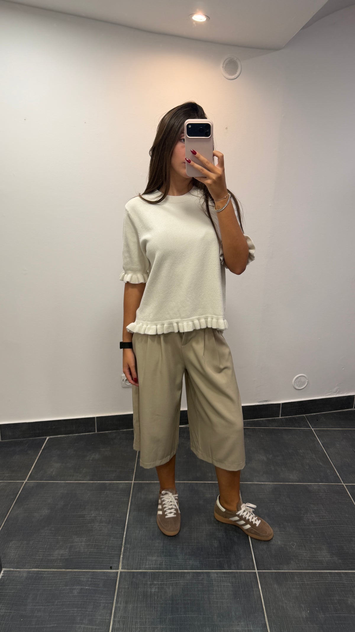 Bermudas Tailleur MOMO Beige