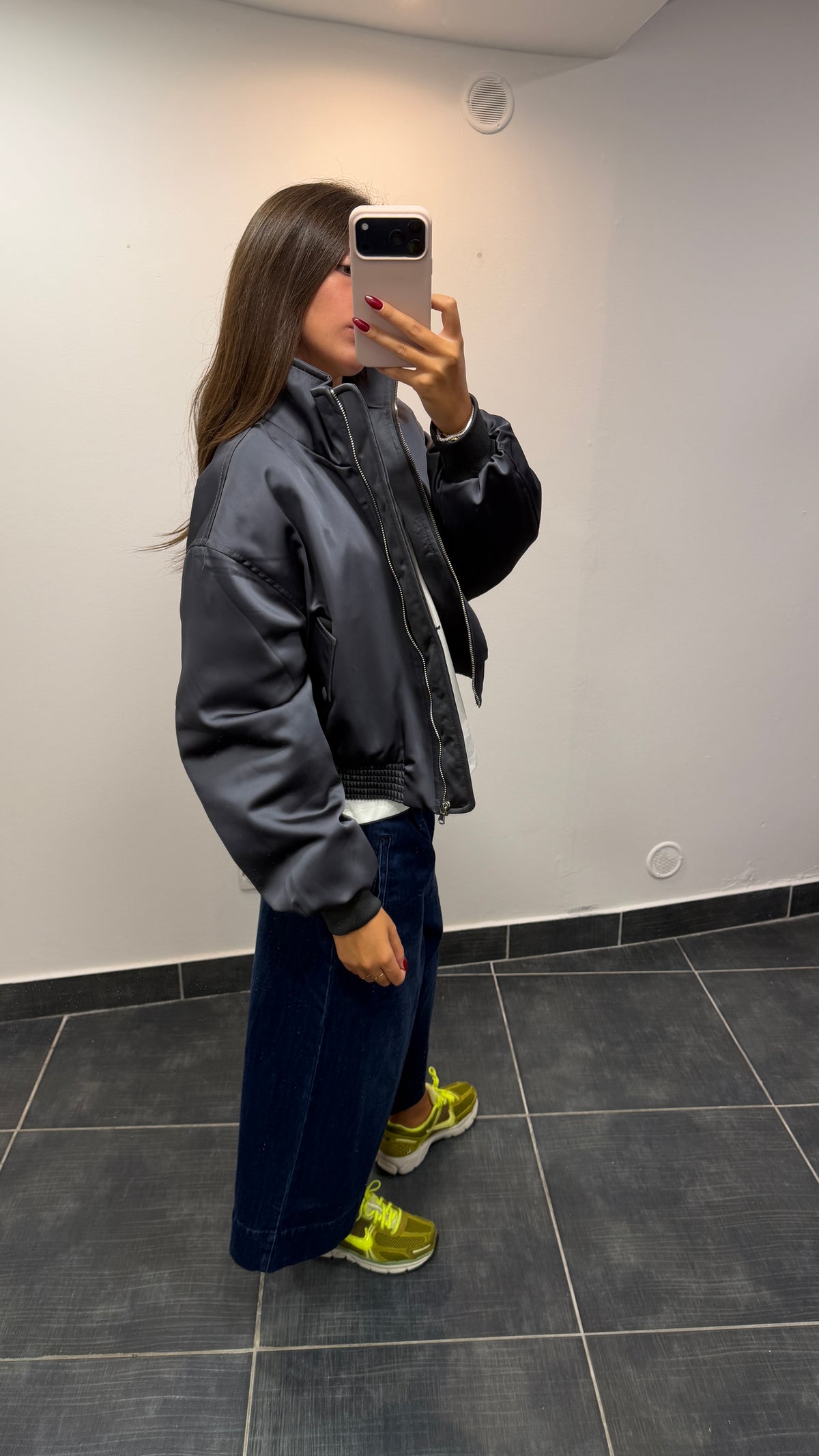 Bombers court BORIS Gris anthracite