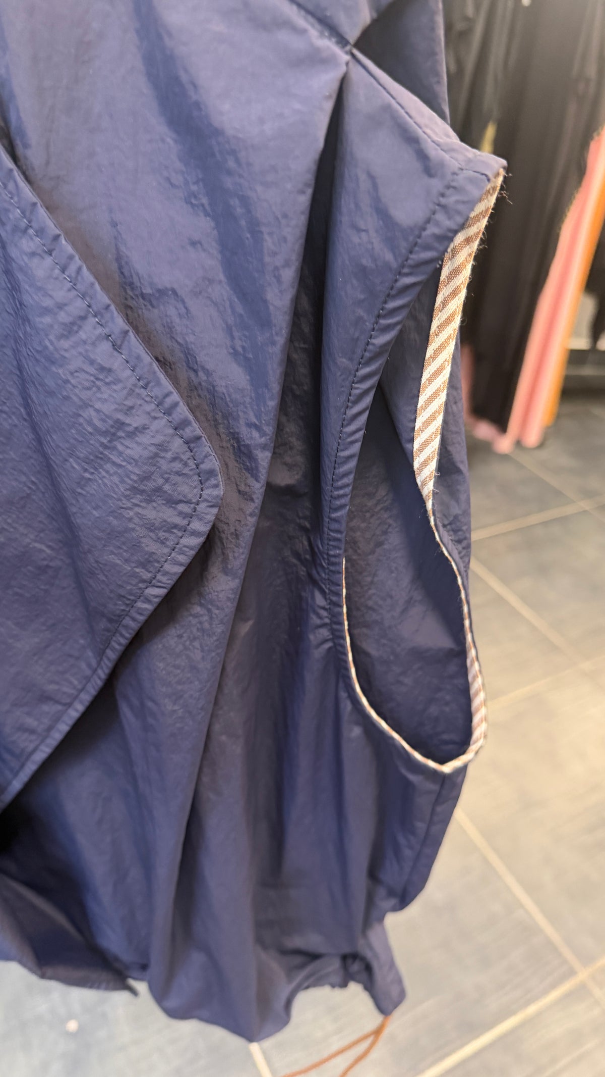 Veste ample et légère PARA Marine