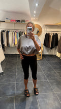 Capri détails « plis » CAPRAÏ Noir