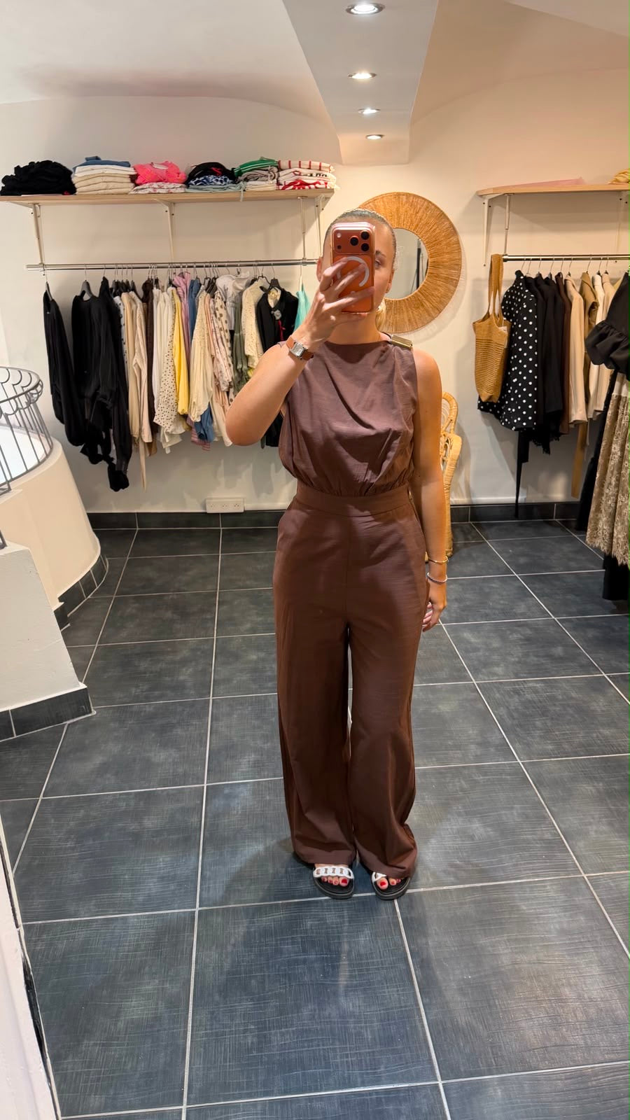 Combi-Pantalon ZAHO chocolat