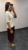 Bermudas Tailleur MOMO Bordeaux