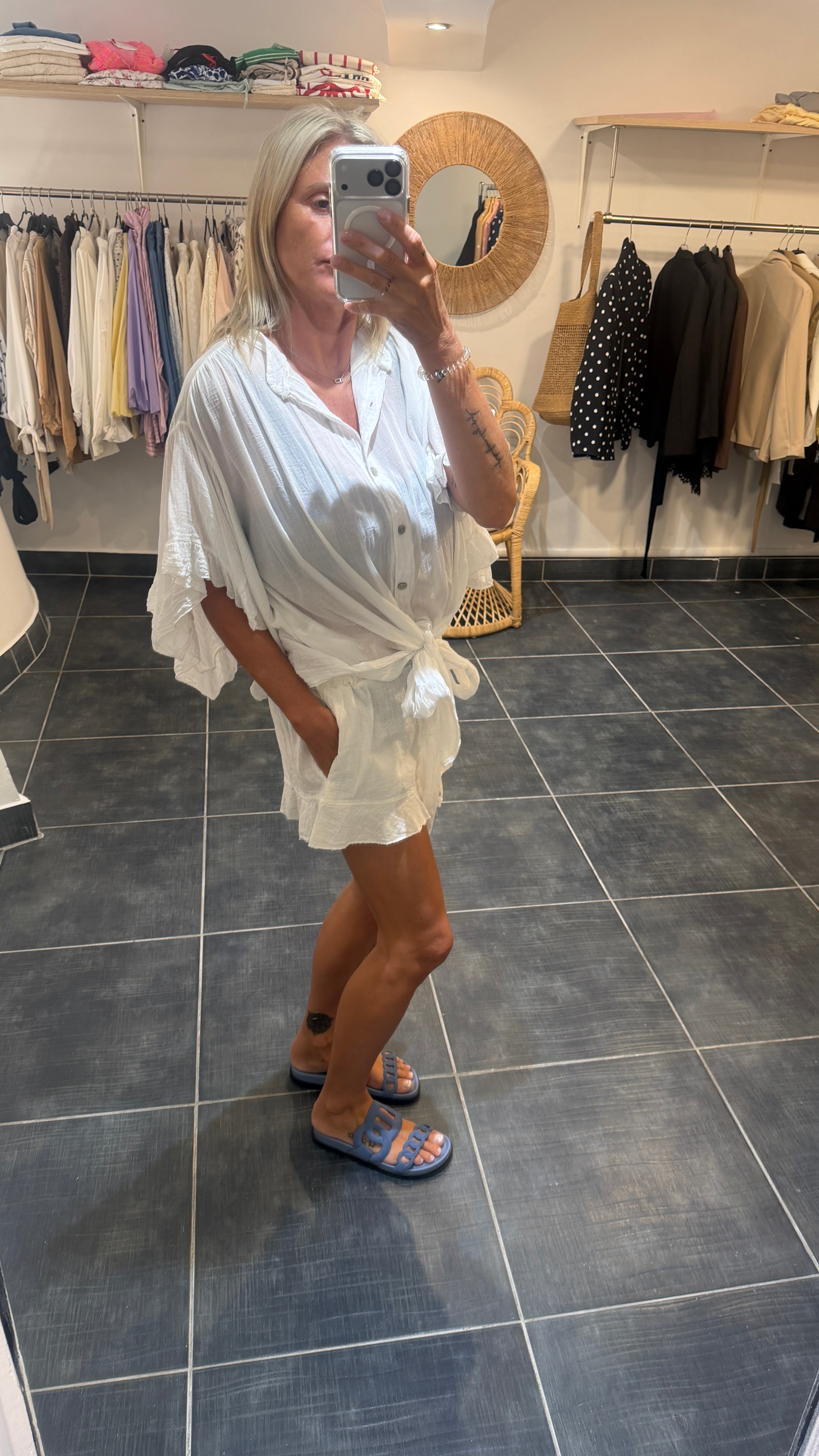 Blouse DIANA Blanc