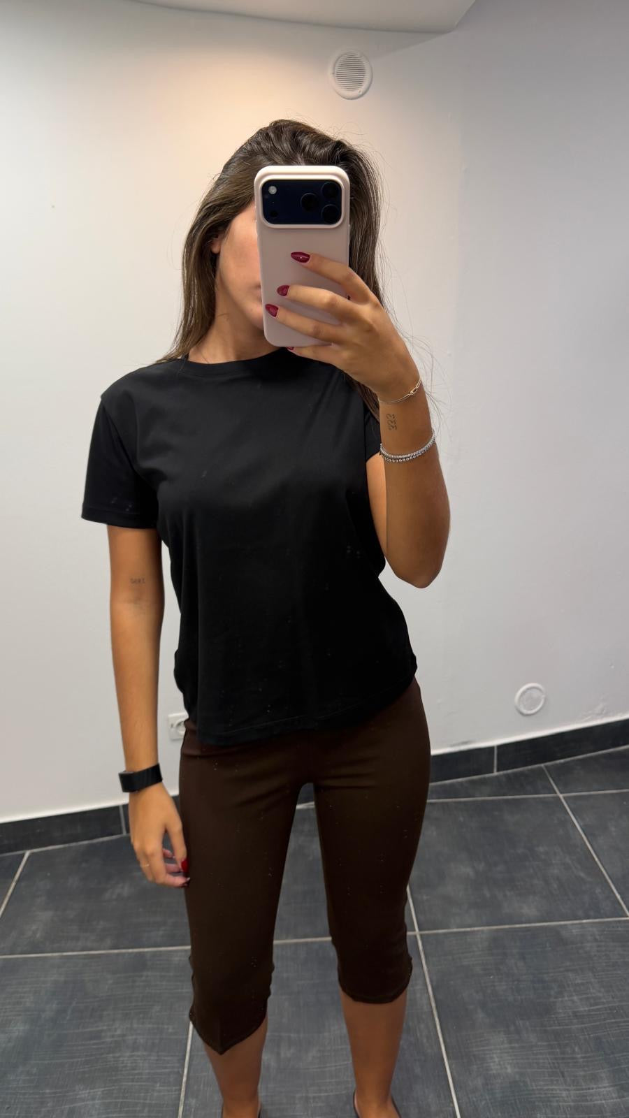 Pantalon Capri SWAN Chocolat
