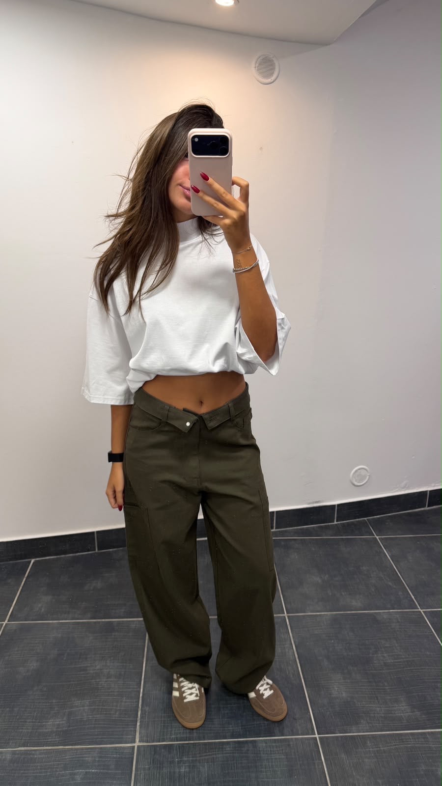 Pantalon Cargo revisité RICKY Kaki