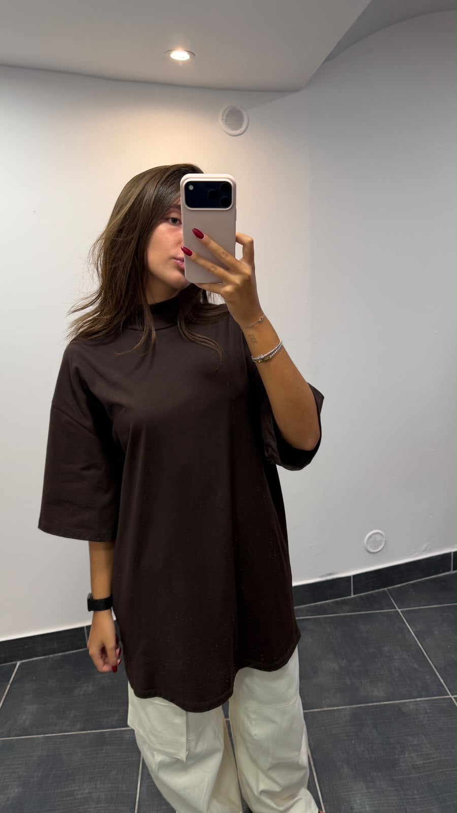 Robe Tee-Shirt COLINE Chocolat