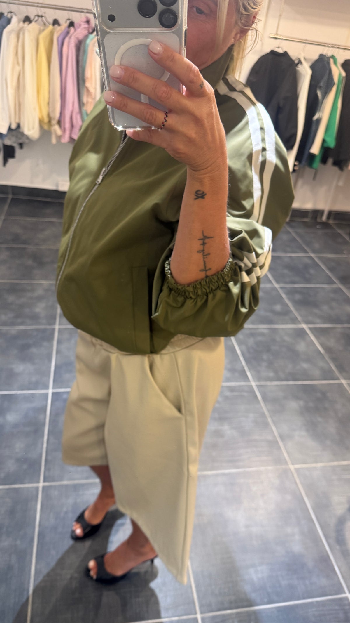 Bermuda en simili cuir TIZIANO Beige