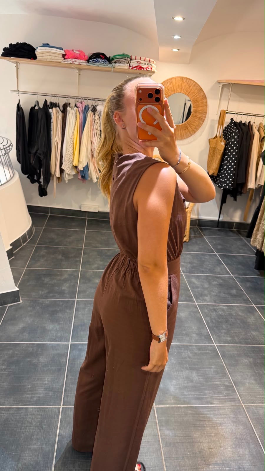 Combi-Pantalon ZAHO chocolat