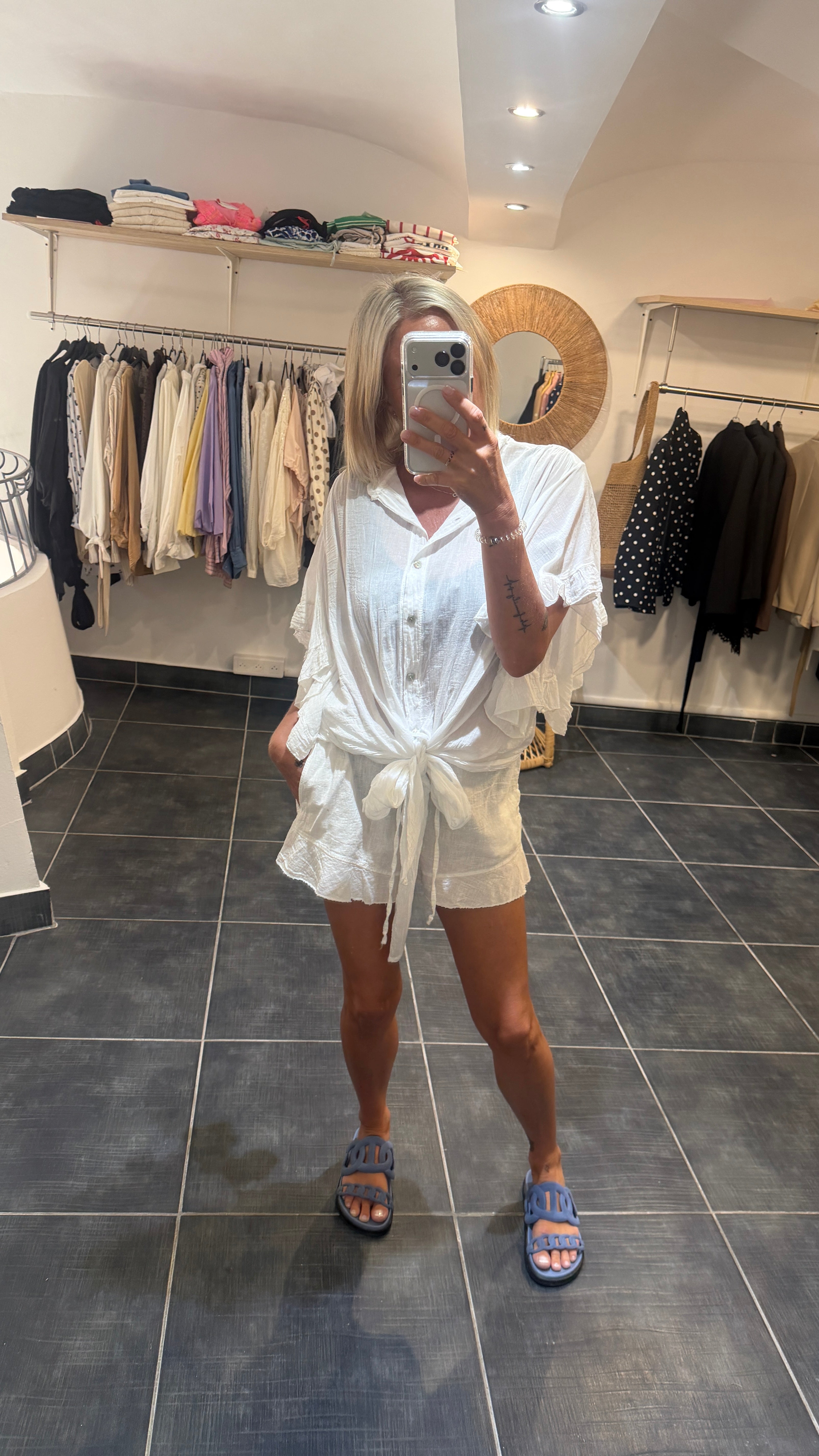 Blouse DIANA Blanc