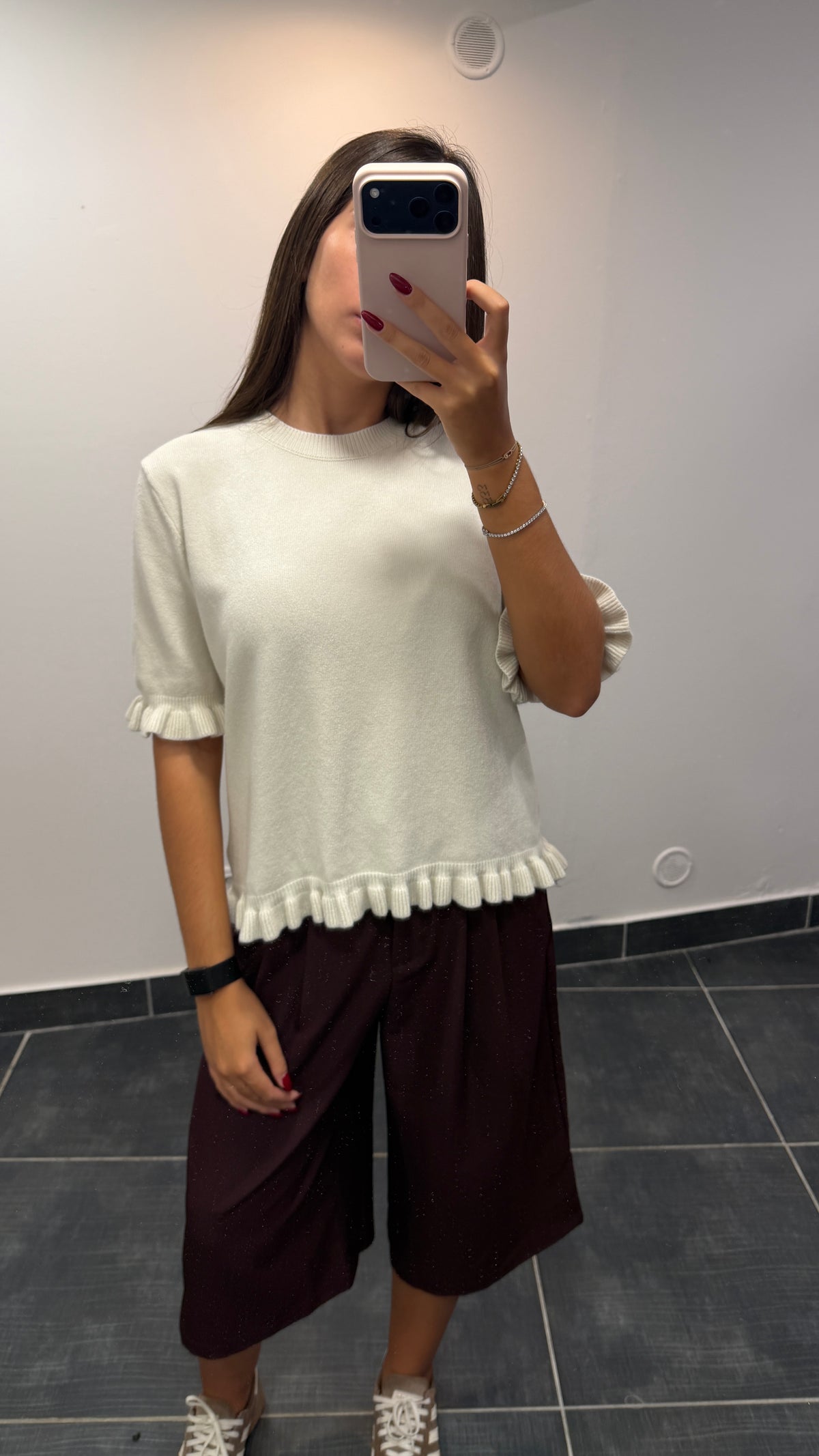 Bermudas Tailleur MOMO Bordeaux