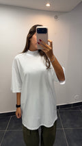 Robe Tee-Shirt COLINE Blanc