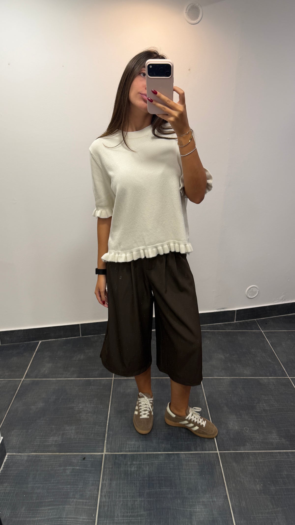 Bermudas Tailleur MOMO Chocolat