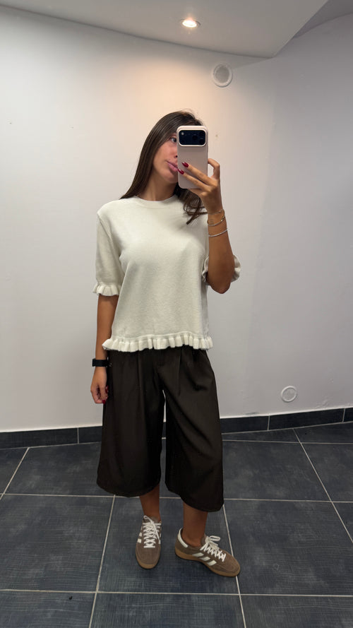 Bermudas Tailleur MOMO Chocolat