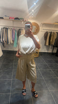 Bermudas Tailleur MOMO Beige