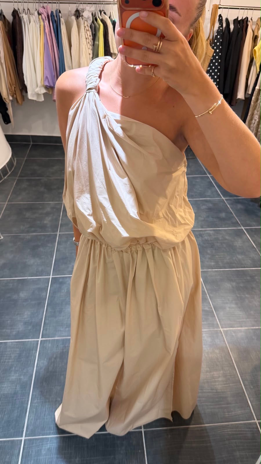Jupe Longue ARIA Beige