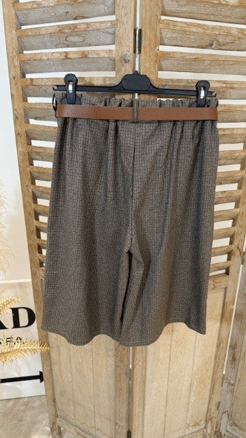 Bermudas à carreaux HUGO Chocolat