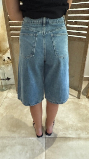 Bermudas en jean JIMMY Bleu