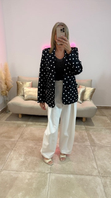 Blazer à Pois POXY Noir