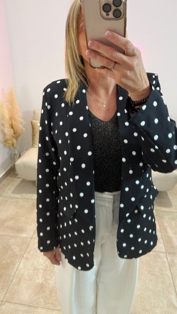 Blazer à Pois POXY Noir