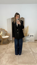 Blazer TWEED Noir