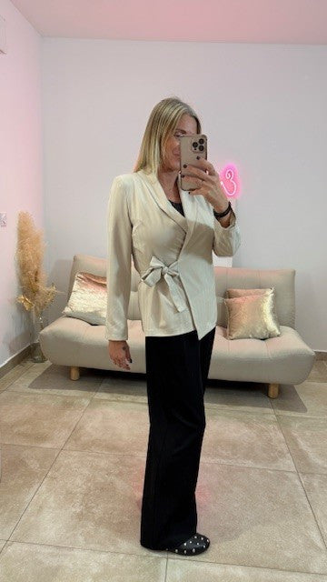 Blazer Cache cœur NICO Beige