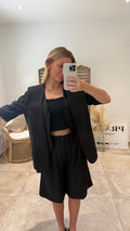 Blazer Manches courtes SYDNEY Noir