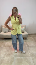 Blazer Sans manches LILO Jaune