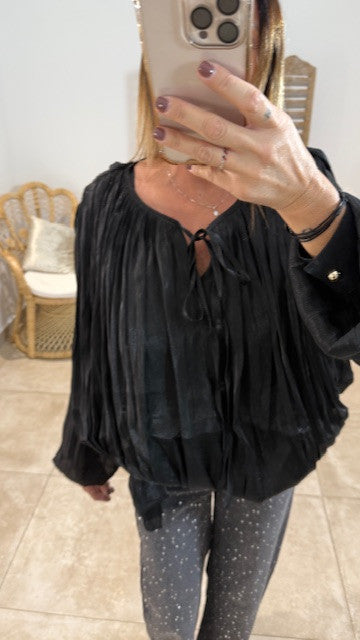 Blouse AMANDA Noir