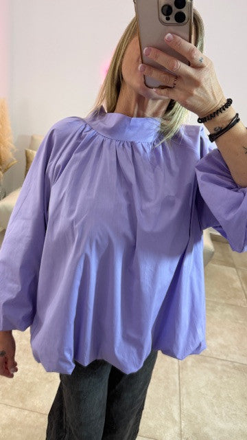 Blouse Dos nu HARLOW Lilas