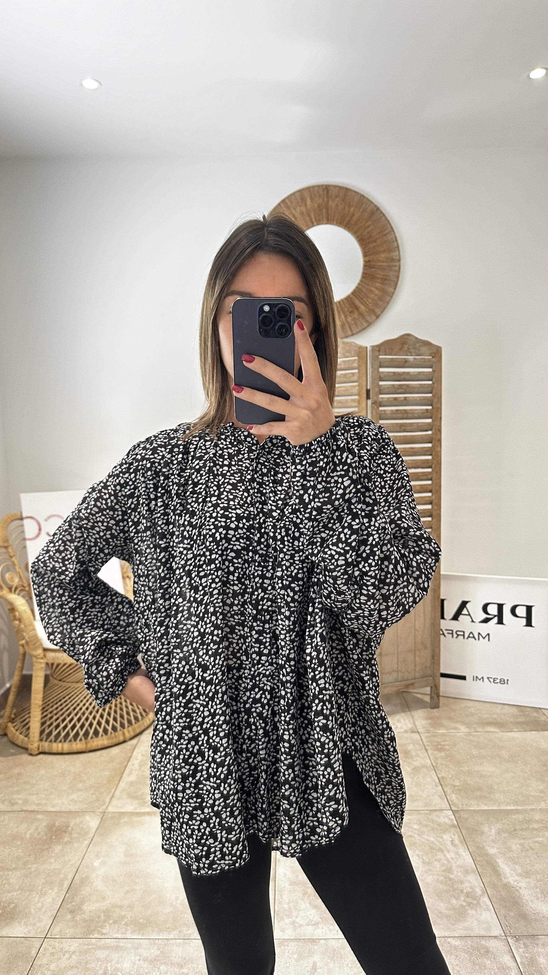 Blouse GIOIA Noir