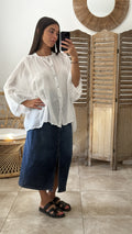 Blouse LAORA Blanc