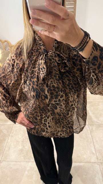 Blouse JESSY Léopard