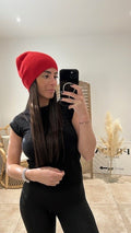 Bonnet ALIX Rouge