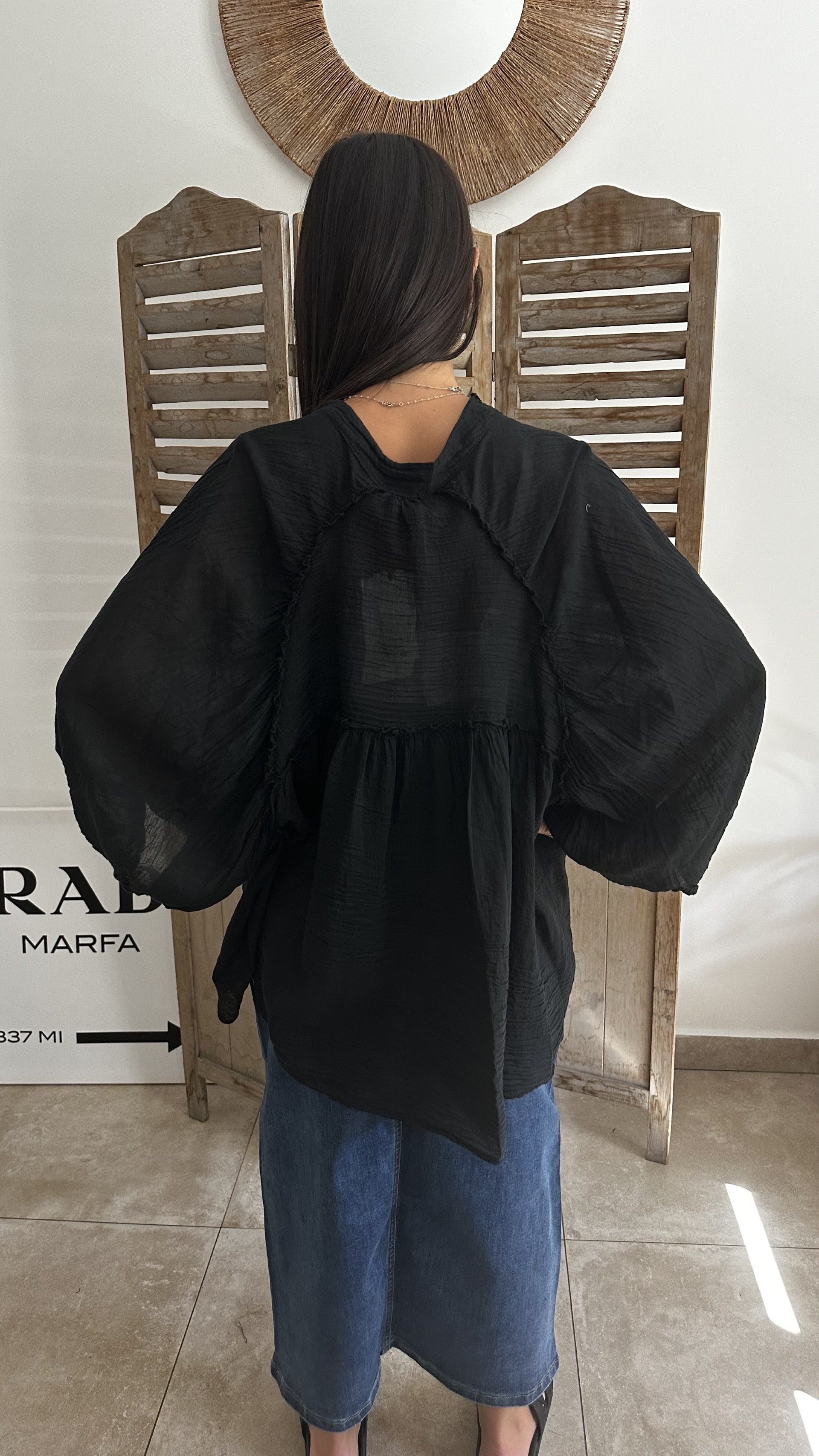 Blouse LAORA Noir