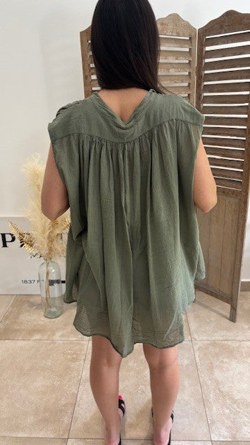Chemise LENA Kaki