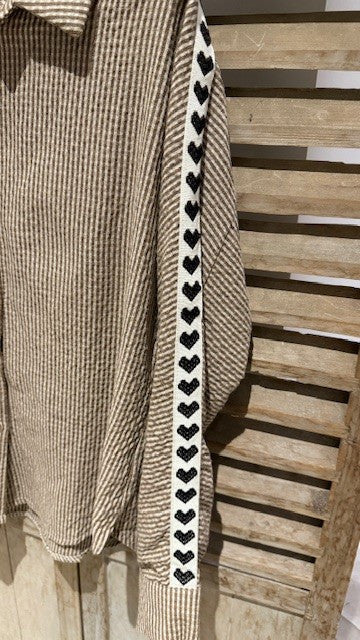 Chemise NATA Taupe