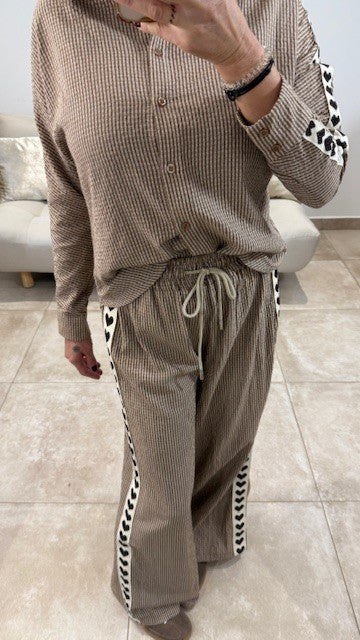 Pantalon CHA Taupe