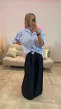 Chemise rayée MATHIAS Bleu