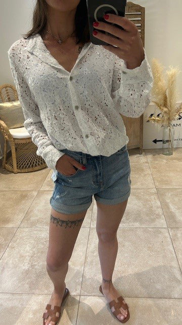 Chemise VIOLETTE Blanc