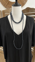 Collier SHINNY Gris antharacite