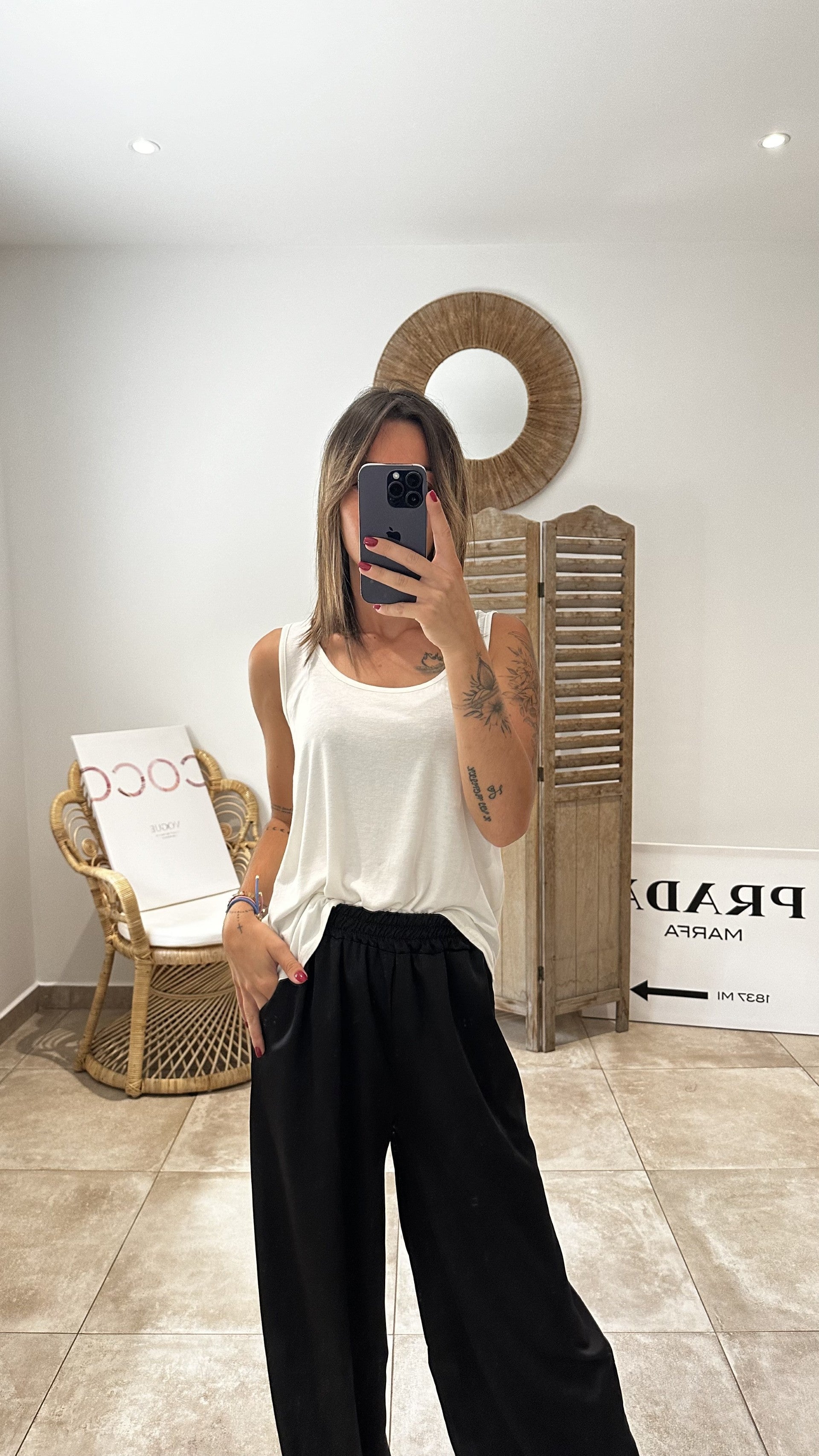 Débardeur LUCY blanc