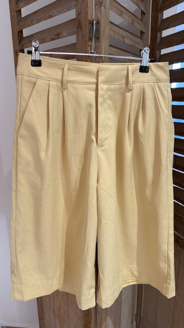 Ensemble (Blazer+Bermudas) EDEN Jaune
