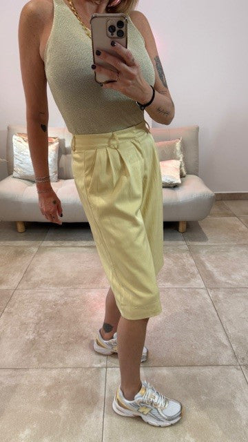 Ensemble (Blazer+Bermudas) EDEN Jaune