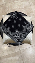 Foulard BANDY Noir 140*130 cm
