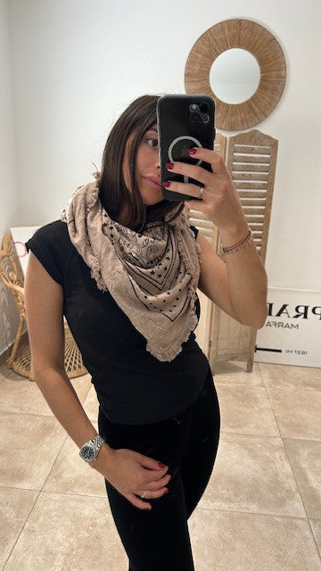 Foulard KERRY Taupe