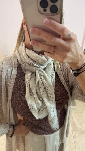 Foulard Léger NANA Beige