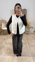 Gilet BIANCA Blanc