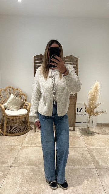 Gilet CLARISSE Beige